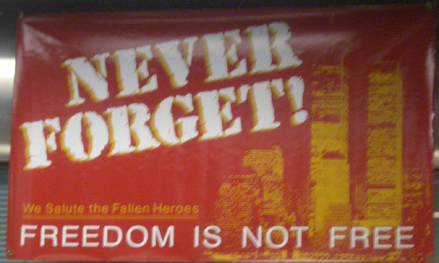 Newspeak Doublethink, Port Authority Bus Terminal, New York City